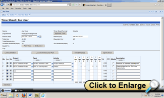 Simplify employee time reporting